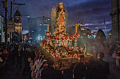 Fest und Parade zum Dia de la Virgen de Guadalupe (Unsere Liebe Frau von Guadalupe) in Guatemala-Stadt.