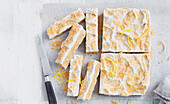 Vegan lemon slices