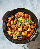 Pork and pineapple adobo from the slow cooker