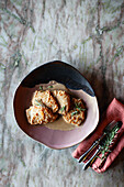 Scaloppine al Limone with rosemary (Italy)