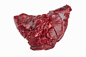 Raw deer meat without bone