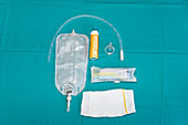 Sheath catheter with associated equipment