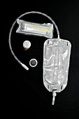 Sheath catheter with associated equipment