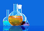 Chemistry equipment, illustration