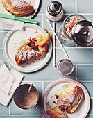 Puff pastry apple pockets