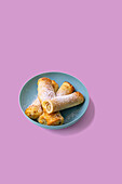 French cinnamon toast rolls from the Airfryer