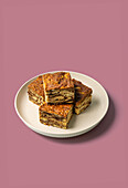Banana chocolate swirl cake from the Airfryer