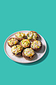 Stuffed mushrooms from the Airfryer