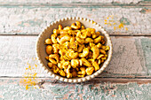 Curry cashew nuts from the Airfryer