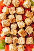 Sweet and sour tofu Asia style from the Airfryer