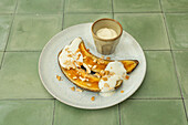 Hot cinnamon bananas from the Airfryer
