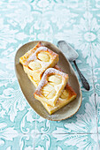 Sunken apple pie from the Airfryer