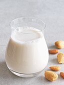 Almond milk (topic : drinking fruits)