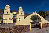 The Church of the Virgin of the Rosary and St. Francis of Assis in Tilcara, Argentina.