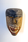 Grand Festival mask of the Chané & Guaraní cultures. Dr. Eduardo Casanova Archeology Museum in Tilcara, Argentina.