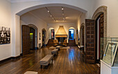 The main salon in the Eva Peron Museum in Buenos Aires, Argentina. The former Eva Peron Foundation Temporary Home #2 for homeless women and children.