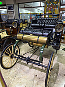 An 1892 Daimler automobile in the Argentine Automobile Club Museum, Buenos Aires in Argentina.