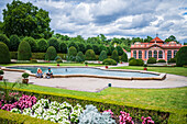 Cernin Palace and gardens in Prague