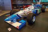 A 1996 Bentton Renault B196 F1 race car in the Museo Termas de Rio Hondo, Termas de Rio Hondo, Argentina.