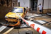 Floods, in Santa Barbara, Tarragona, Spain. 3rd Sep, 2023