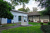 The courtyard of the Historic House of Independence in San Miguel de Tucumán, Argentina. This house was the location of the Congress of Tucumán, who issued the Argentine Declaration of Independence from Spain on 9 July 1816.