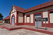 The former railroad station in Tartagal, Argentina.