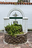 A original well in the courtyard of the Juan Lavalle Historical Provincial Museum, San Salvador de Jujuy, Argentina.