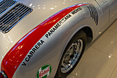 A 1954 Porsche 550 Spyder replica race car in the Museo Termas de Rio Hondo, Termas de Rio Hondo, Argentina.