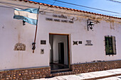 Das Kunstmuseum Soto Avendaño in der Casa Historica Coronel Manuuel Alvarez Prado im spanischen Kolonialstil in Tilcara, Argentinien