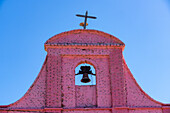 Capilla San Francisco Solano de La Loma, built as a Spanish colonial mission on a hill in Tartagal, Argentina.