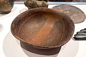 Pre-Hispanic bichrome ceramic bowl from the Tilcara pucará. Dr. Eduardo Casanova Archeology Museum, Tilcara, Argentina.