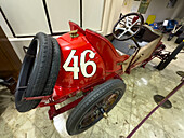 A 1906 Renault Grand Prix racing automobile in the Argentine Automobile Club Museum, Buenos Aires in Argentina.