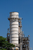 The YPF Luz combined-cycle thermal power electricity generating plant at El Bracho, near San Miguel de Tucumán, Argentina.