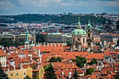 Blick auf die Prager Skyline vom Grande Classic Panorama aus