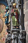 Astronomical Clock in Old Town Hall tower of Prague