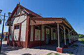 The former railroad station in Tartagal, Argentina.