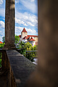 Views of Prague Castle from Queen Anne's Summer Palace, Prague