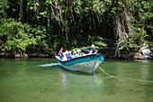 Boat tours in Don Diego River, Santa Marta, Colombia