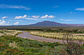 The Calchaqui River in the Calchaqui Valley of Salta Province, Argentina.