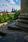 Views of Prague Castle from Queen Anne's Summer Palace, Prague