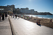 Grande Plage beach of Biarritz, France