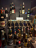 A manual wine bottle filling machine in the Museo de la Vid y el Vino or Museum of the Vine and the Wine in Cafayate, Argentina.