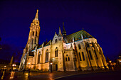 Matthias (Matyas in magyar) or Parish Church of Our Lady Mary was built in 13th century, now in Neo-Gothic style in Budapest, Hungary