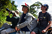 Bootstour zur Vogelbeobachtung mit Colombia Photo Expeditions auf dem Fluss Don Diego, Santa Marta, Kolumbien