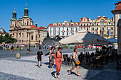 Altstädter Ring (Staromestské námestí) in Prag