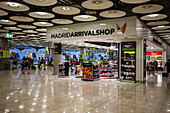 Madrid Arrival Shop im Flughafen Madrid