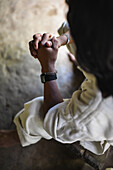 Kogi mamo (priest) and family. The Sierra Nevada de Santa Marta is home to the remnants of the Native American Tairona Culture. Koguis live in Resguardos Indigenas (Indian reserves) located in the mid-highland