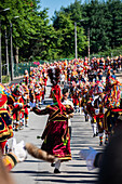 The Festival of Saint John of Sobrado, also known as Bugiada and Mouriscada de Sobrado, takes place in the form of a fight between Moors and Christians , locally known as Mourisqueiros and Bugios, Sao Joao de Sobrado, Portugal