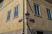 Jirska street sign in Prague