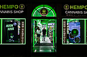 Hempo Cannabis shop in Prague